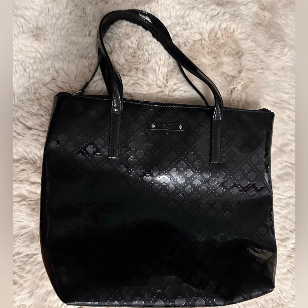 Kate Spade patent tote - Picture 3 of 10